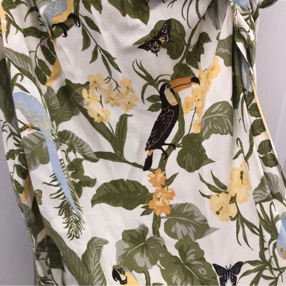 REFORMATION Rianne Sleeveless Midi Summer Dress in Tropics- NWT size 10 - Picture 10 of 13